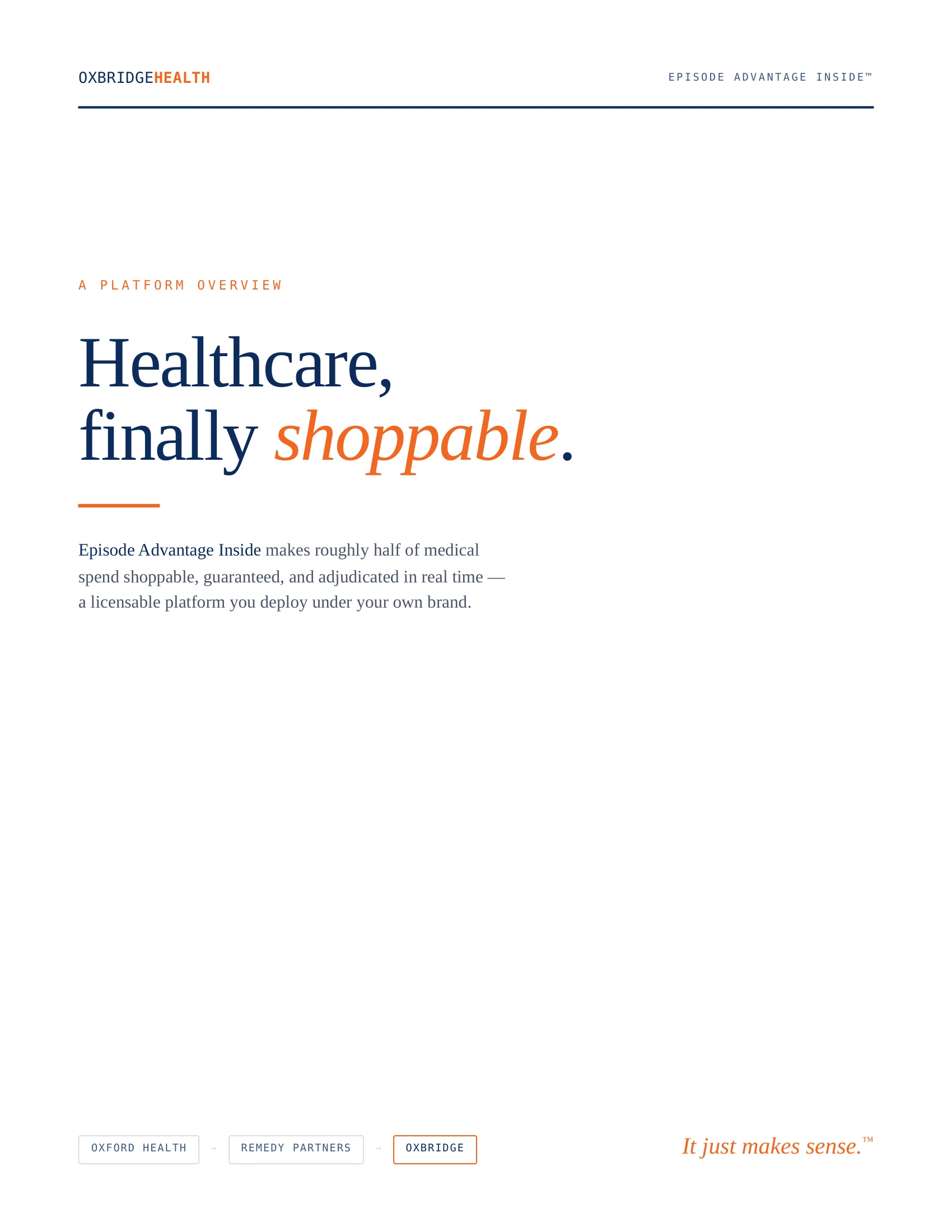 Healthcare Finally Shoppable