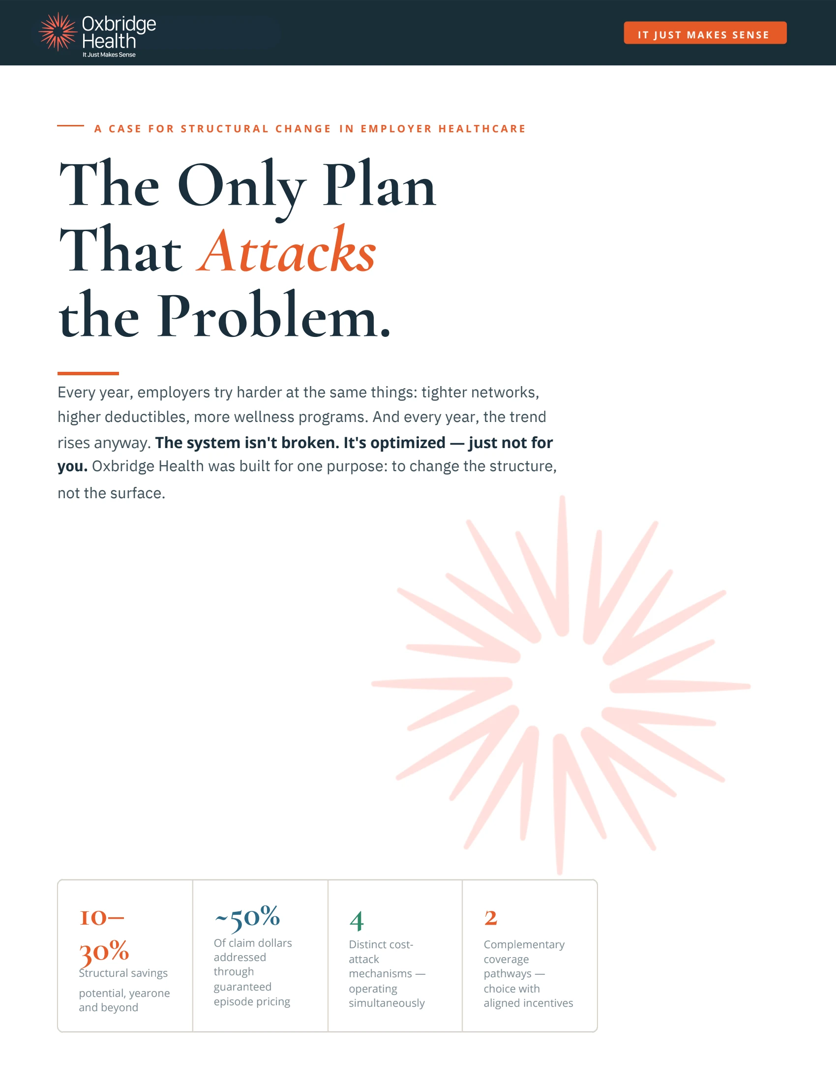 A Case for Structural Change in Employer Healthcare